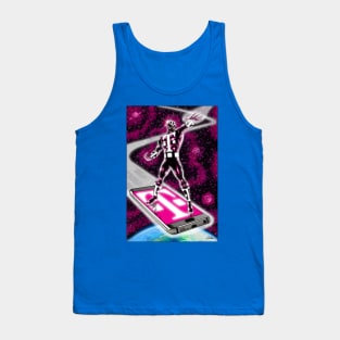 CELLPHONE SUPERHERO Tank Top